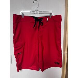 The North Face Red Swim‎ Trunks Sz 38
